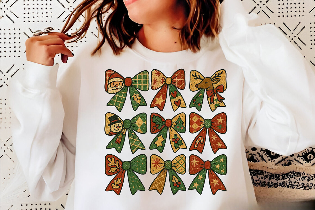 Cozy Coquette Christmas Bow Png, an Illustration by Libby Wishes (Photo 4 of 6)