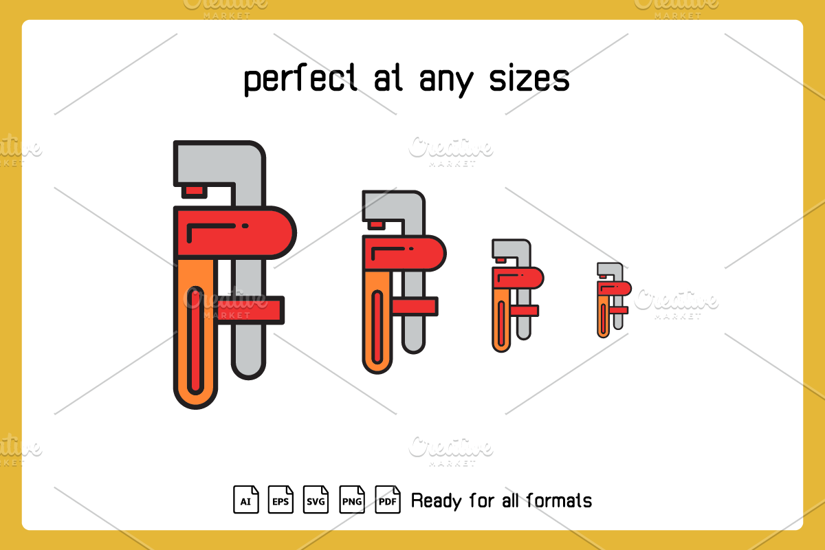 Handy Tools and Equipment Icons Set, an Icon by Designfour (Photo 2 of 5)