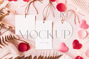 Romantic Favor Tag Mockup Set, a Product Mockup by TatiMockup (Thumbnail 1 of 4)