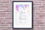 Lilac. Watercolor collection, an Illustration by OctopusArtis (Thumbnail 5 of 5)