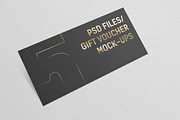 Gift Voucher Muck-Ups, a Print Template by resumetemplathttps://d3es (Thumbnail 3 of 8)