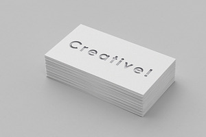 Engraved Business Card Bundle