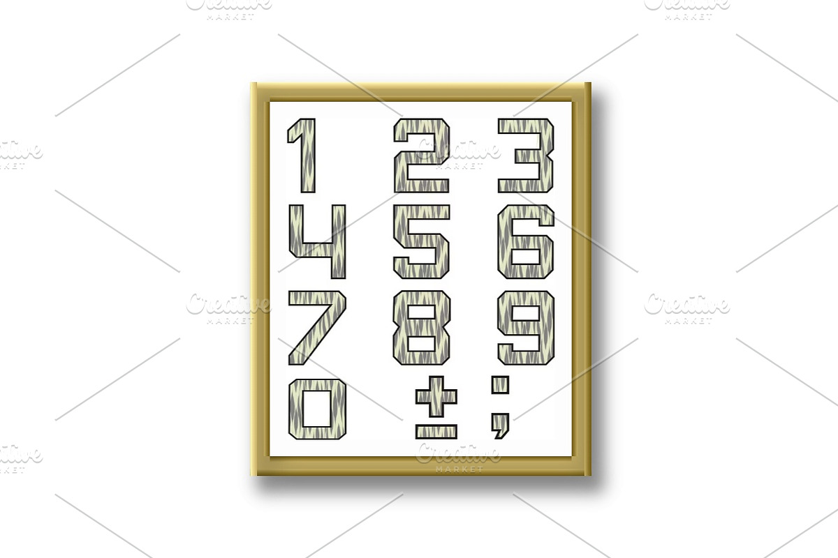 Set numbers, a Duotone Icon by RODINA (Photo 3 of 3)