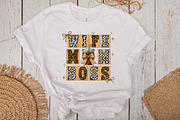 Mother's Day Wife Mom Boss Png, a Work Illustration by DreamPrint404 (Thumbnail 6 of 7)