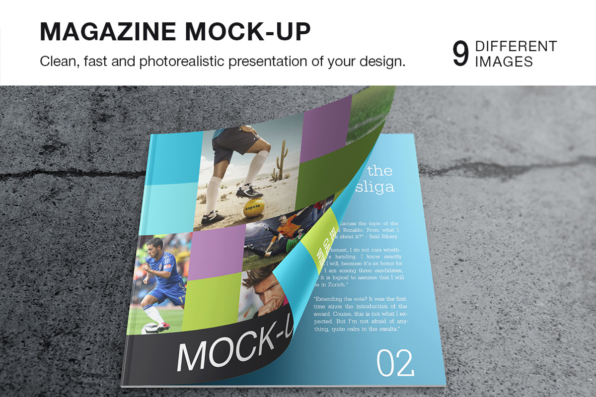 Magazine / Catalog Mock-up, a Print Template by ItemBridge (Photo 1 of 5)