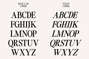 Classic Moment Retro Typeface