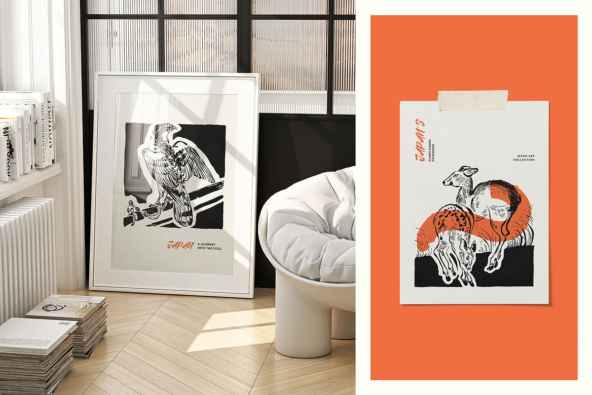 Vintage Japan | Wall Art Creator, an Object Graphic by Leleka.Store (Photo 17 of 19)