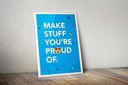 Poster Design, a Stationery Template by Pixul (Thumbnail 1 of 4)