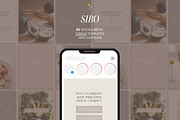 SIBO Instagram Post Canva Templates, a Social Media Template by Naturopath Hub (Thumbnail 1 of 5)