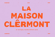 Clermont Bold Handwritten Sans Serif, a Sans Serif Font by Laras Wonderland (Thumbnail 1 of 11)