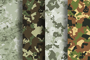 Vector Camouflage Textures, a Pattern Graphic by Iryna Denysova (Thumbnail 7 of 10)