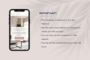 Soft & Feminine Wix Website Template, a Wix Template by Sechi Design Co (Thumbnail 5 of 5)