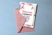 10 Christmas invitation templates, an Invitation Template by Andit themes (Thumbnail 5 of 13)