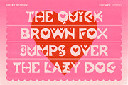 Falove - Heart Dingbat Display Font, a Symbol Font by Drizy (Thumbnail 2 of 10)