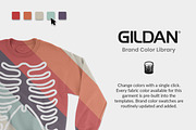 Gildan 18000 Crewneck Sweatshirt, a Hoody Mockup by Photific (Thumbnail 6 of 6)