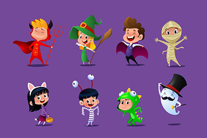 Halloween kids