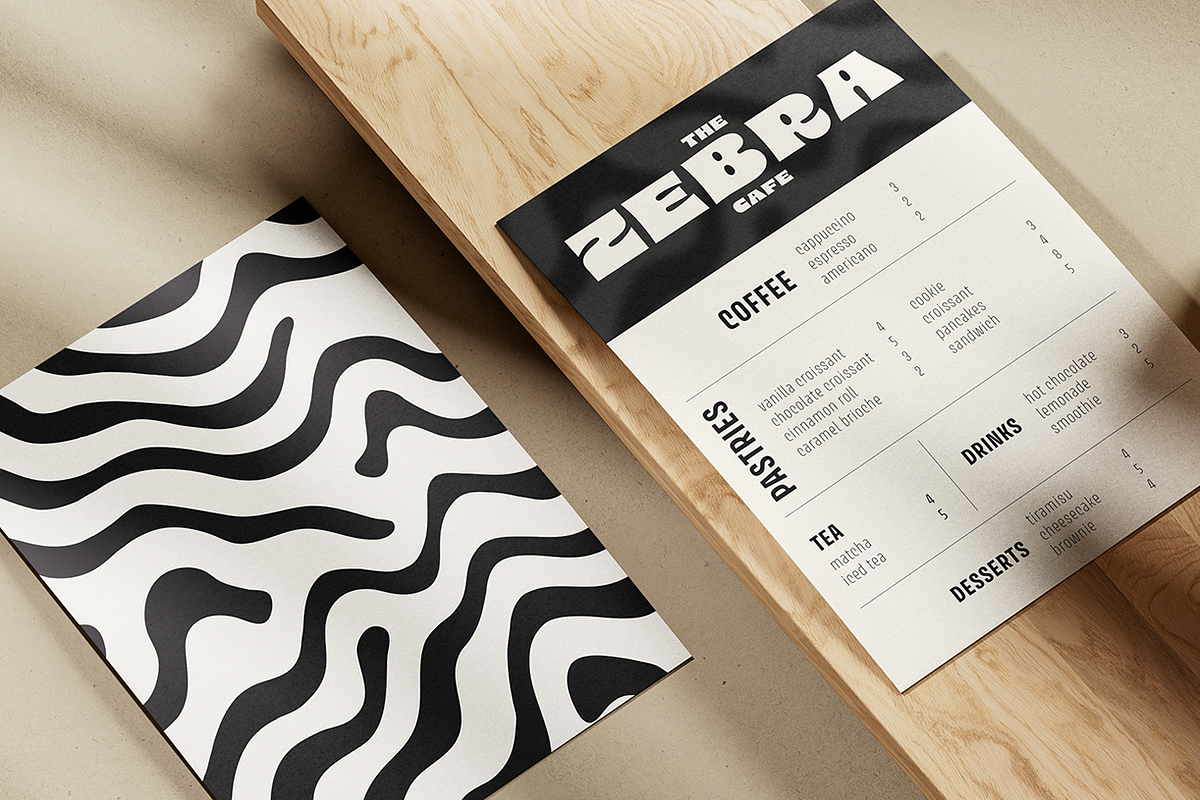 Modern A4 Menu Template, a Marketing Template by Paracosmo Design (Photo 3 of 3)