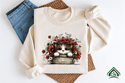 Whimsical Spring Peeking Animals PNG, an Illustration by Craft Nest (Thumbnail 9 of 12)
