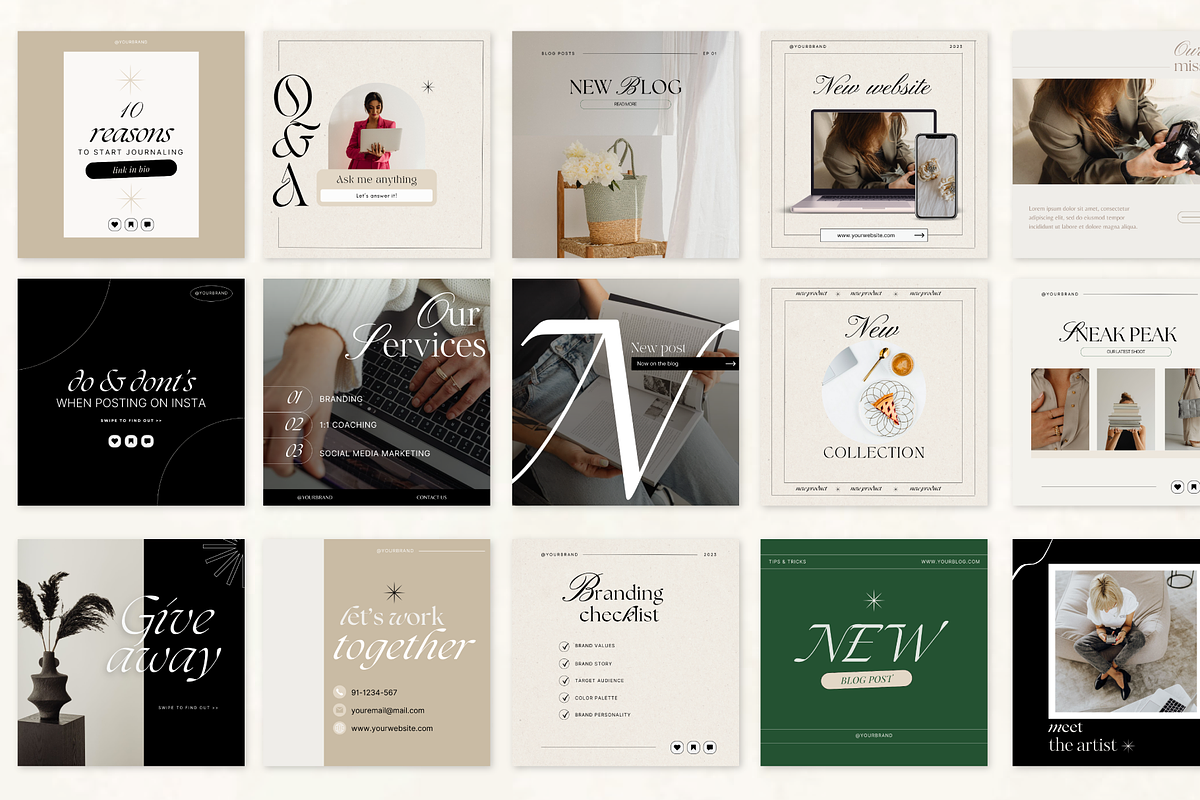 Business Social Media Canva Templates preview 2