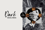 Dark Social Media Pack, a Social Media Template by RedRiver Studio (Thumbnail 10 of 17)