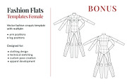 Female Fashion Croquis Bundle, a Person Illustration by Shorena Fashion Draws (Thumbnail 11 of 13)