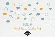 Peach Plum | Handwritten Script Font, a Script Font by Typed Up Studio (Thumbnail 10 of 14)