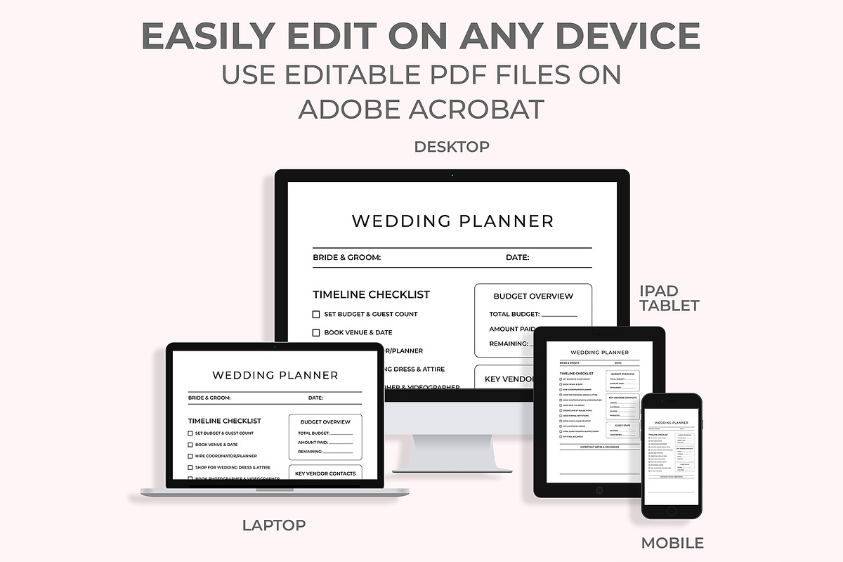 Wedding Planner, a Stationery Template by M9 Design (Photo 4 of 5)