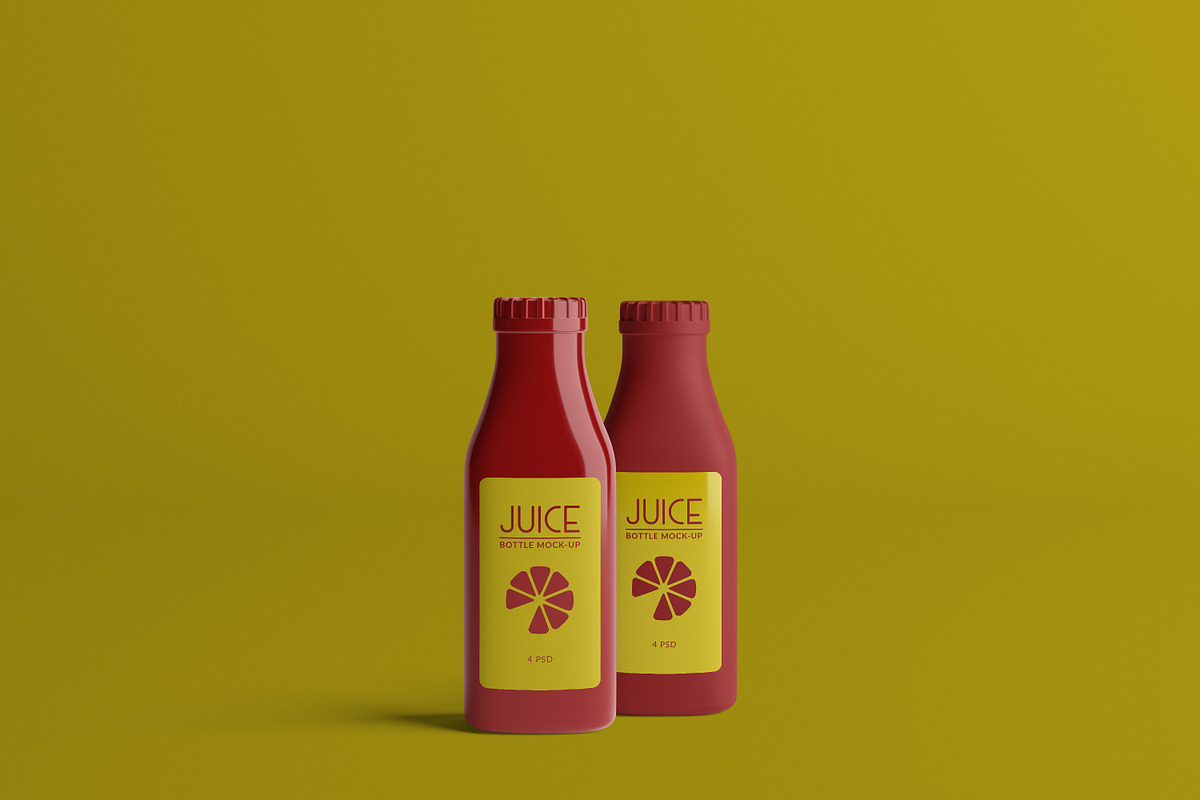 Juice Bottle Mock-Up 6, a Product Mockup by AY Mock-Ups (Photo 5 of 8)