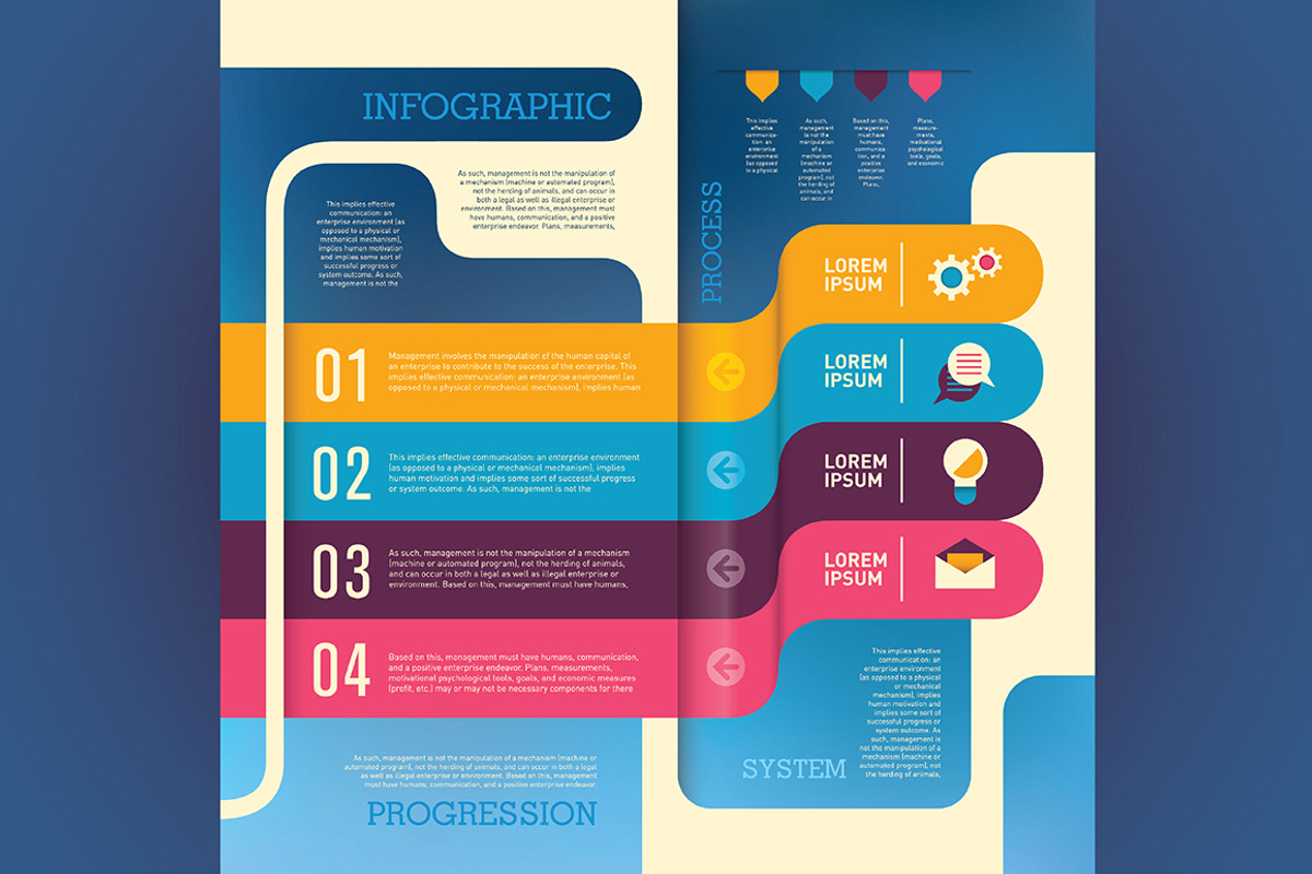 Info graphic templates., a Brochure Template by Radoman (Photo 5 of 7)
