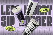 Coffee Shop - Extrude Food Logo Font, a Sans Serif Font by Nirmana Visual (Thumbnail 14 of 14)