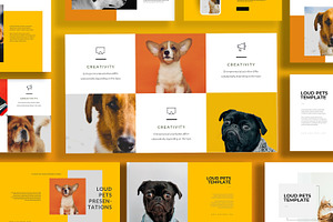 Loud Pets Keynote, a Presentation Template by Infinity Vector Studio