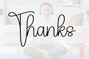 Yogaday | Script Font, a Handwritten Font by Scratchones (Thumbnail 9 of 9)