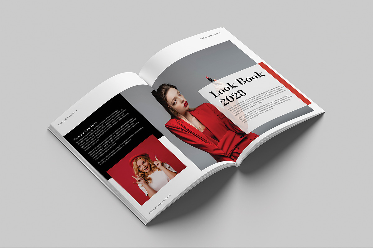 Fashion Look Book Design Layout, a Magazine Template by Cleffon_Graphic_Studio (Photo 3 of 9)