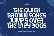 Adeco - Robust Display Font, a Sans Serif Font by Grontype (Thumbnail 7 of 8)