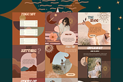 75 Boho Instagram Post Templates, a Social Media Template by The Lone Crowd (Thumbnail 6 of 8)