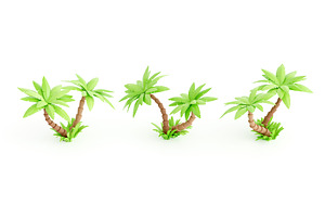 Palm tree 3d render - tropical plant, an Environmental 3D Model by YuliiaOsadcha