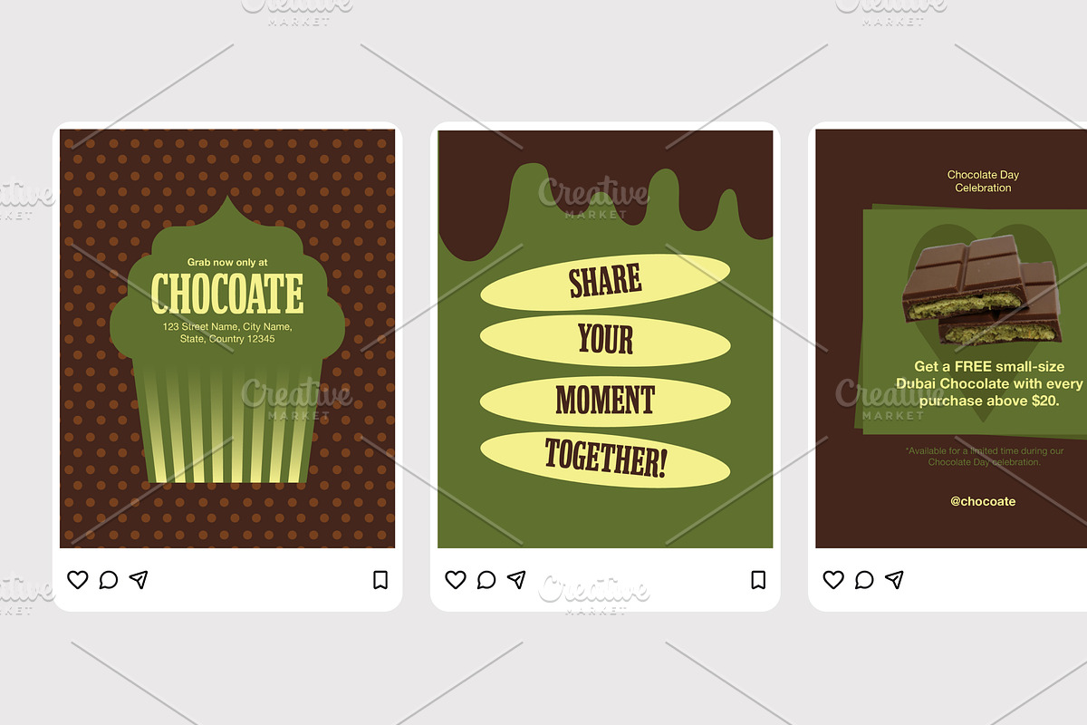 Chocolate Day Offer - Instagram Post, a Social Media Template by Izdihaar_Studio (Photo 2 of 4)