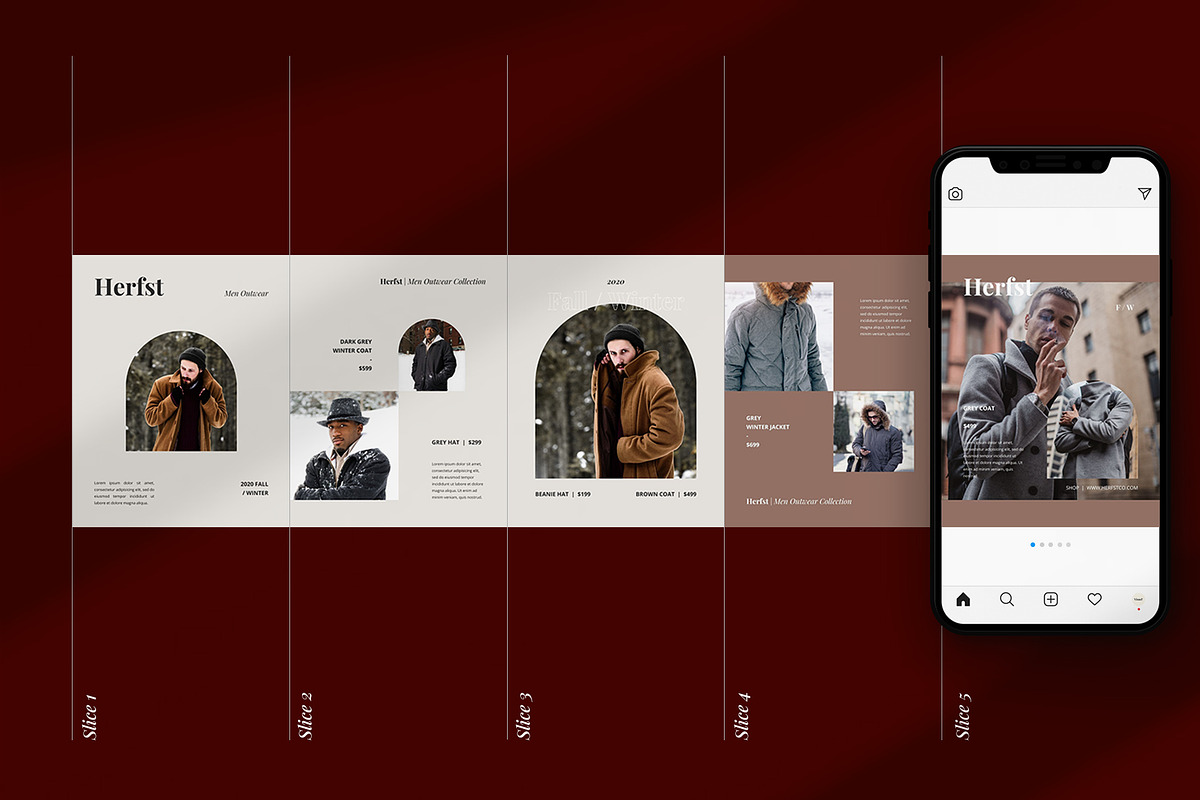 Showtime Carousel Template | CANVA, a Social Media Template by Visuel Colonie® (Photo 11 of 13)