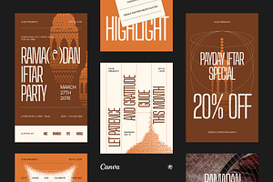 Modern Ramadan Instagram - Ghoul, a Social Media Template by fakhroo
