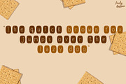 Cracker font |Decorative font, a Symbol Font by LivelyAutumn11.11 (Thumbnail 4 of 4)