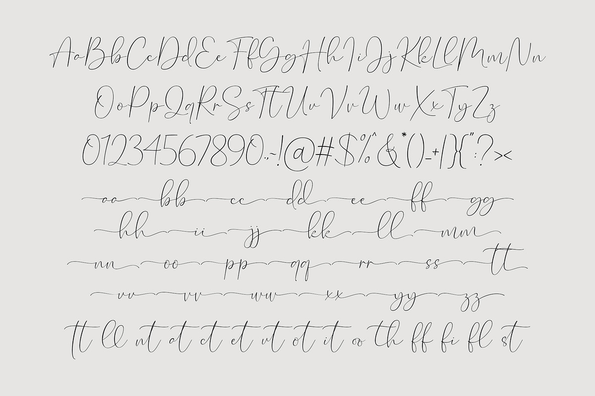 Marlotte | Modern Calligraphy Script, a Script Font by Typoraith Co (Photo 3 of 11)