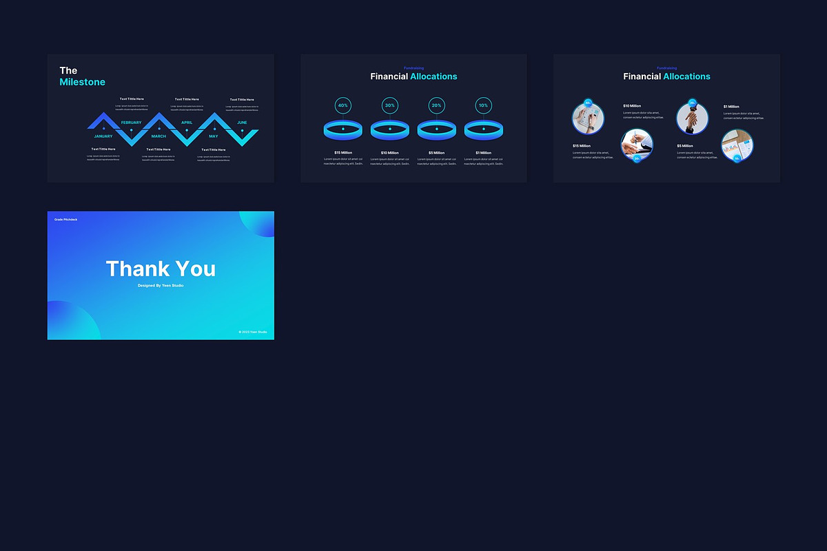 Grade Pitch Deck Powerpoint Template, a Presentation Template by BumbleGraph Studio (Photo 9 of 9)