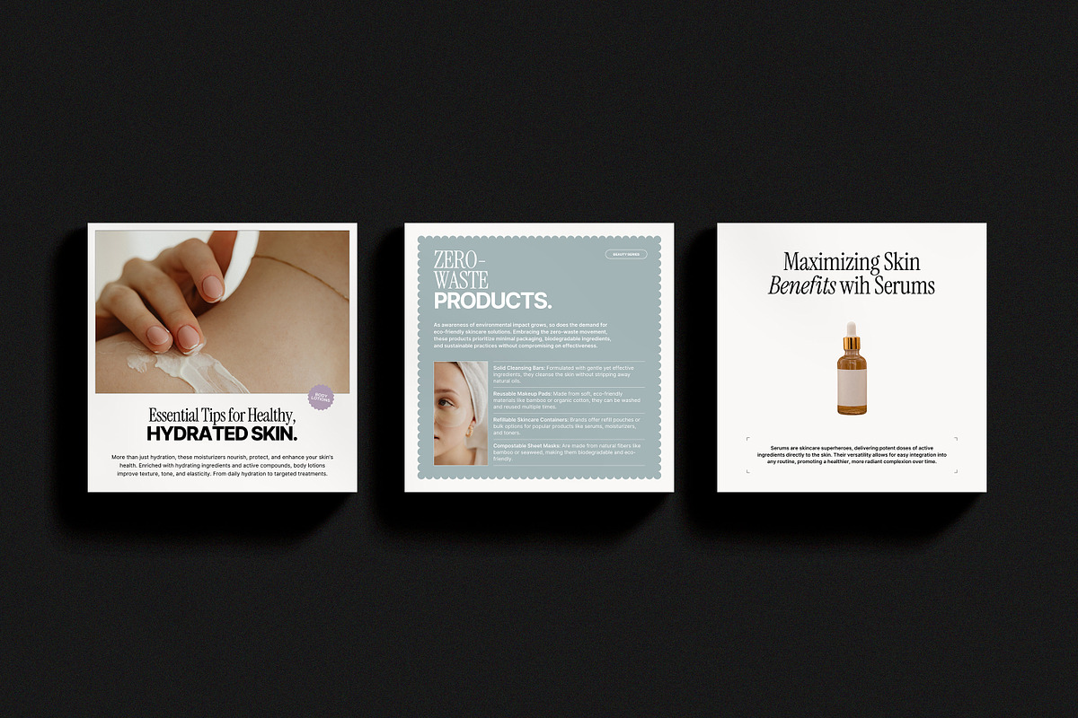 Beauty - Entire Instagram Collection, a Social Media Template by Wildnun Studio (Photo 19 of 52)