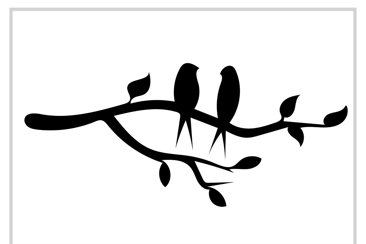 Elegant Bird Silhouette Design, a Technology Illustration by CarWrap design (Photo 1 of 3)