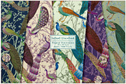 Forest Peacock Prints & Patterns, a Pattern Graphic by GND ART STUDIO (Thumbnail 3 of 8)