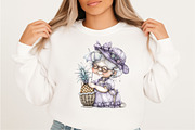 Summer Funny Grandma Clipart Bundle., an Illustration by SVGArt (Thumbnail 8 of 9)