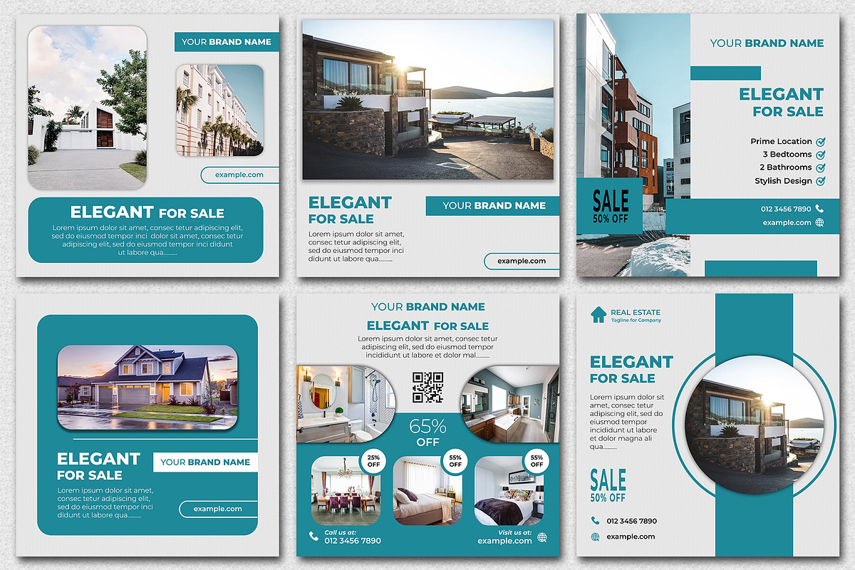 Estate | 200 Instagram Posts, a Social Media Template by Mohammad Sarfaraz (Photo 5 of 6)