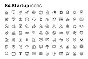 Startup line icons set, an Outline Icon by AIWD (Thumbnail 2 of 2)