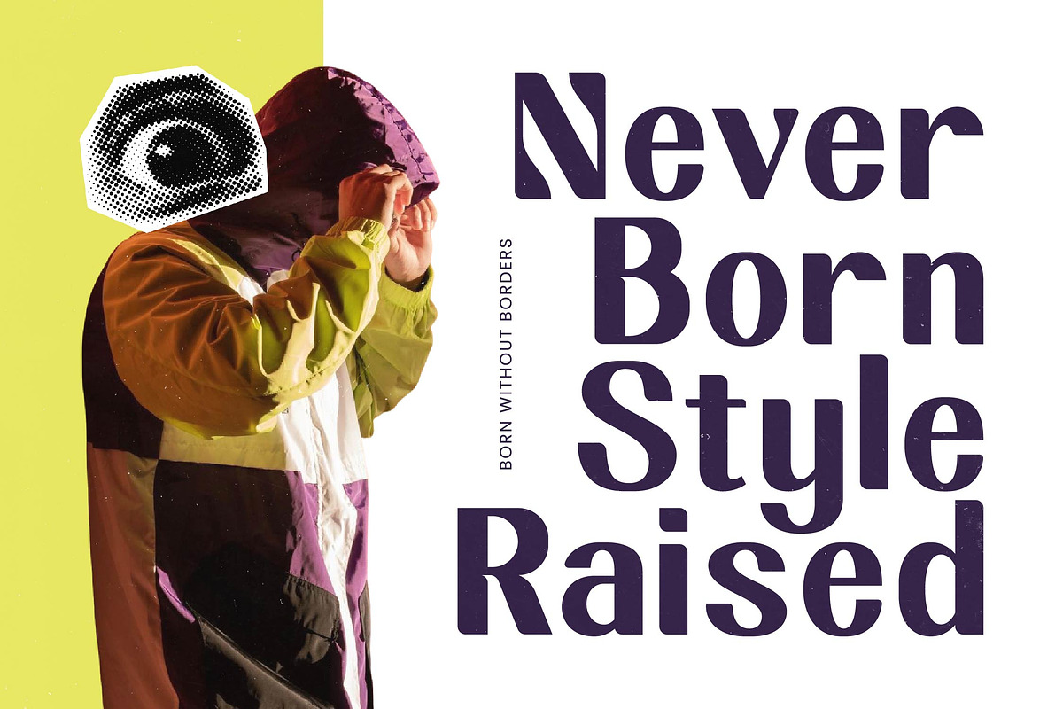 Break Noise Bold Sans Display, a Sans Serif Font by timelesstype.co (Photo 16 of 20)