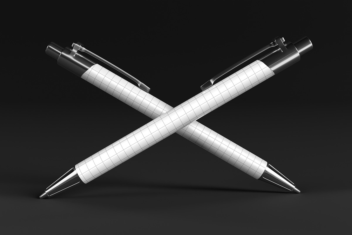 Realistic Pen Mockup, a Pens & Pencil Mockup by Nathatype (Photo 9 of 9)
